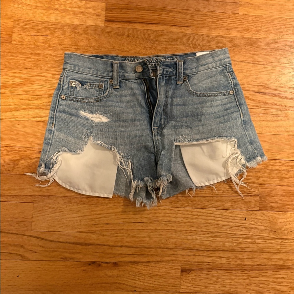 American Eagle size 2 Jean shorts high rise